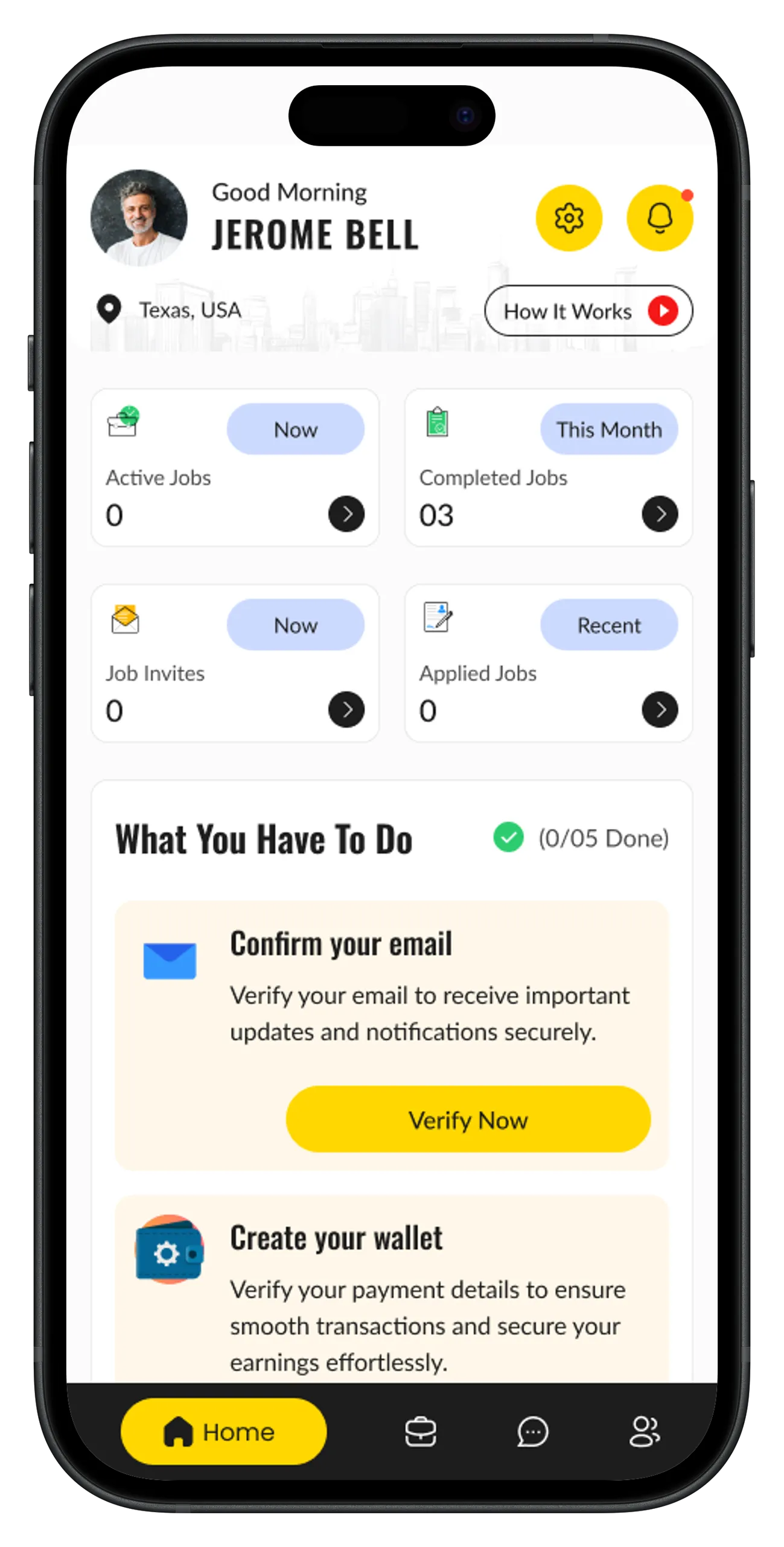 Peresia mobile app screenshot