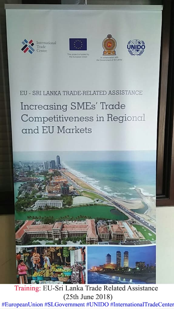 EU-Sri Lanka Trade Related Assistance Program Banner - June 25, 2018