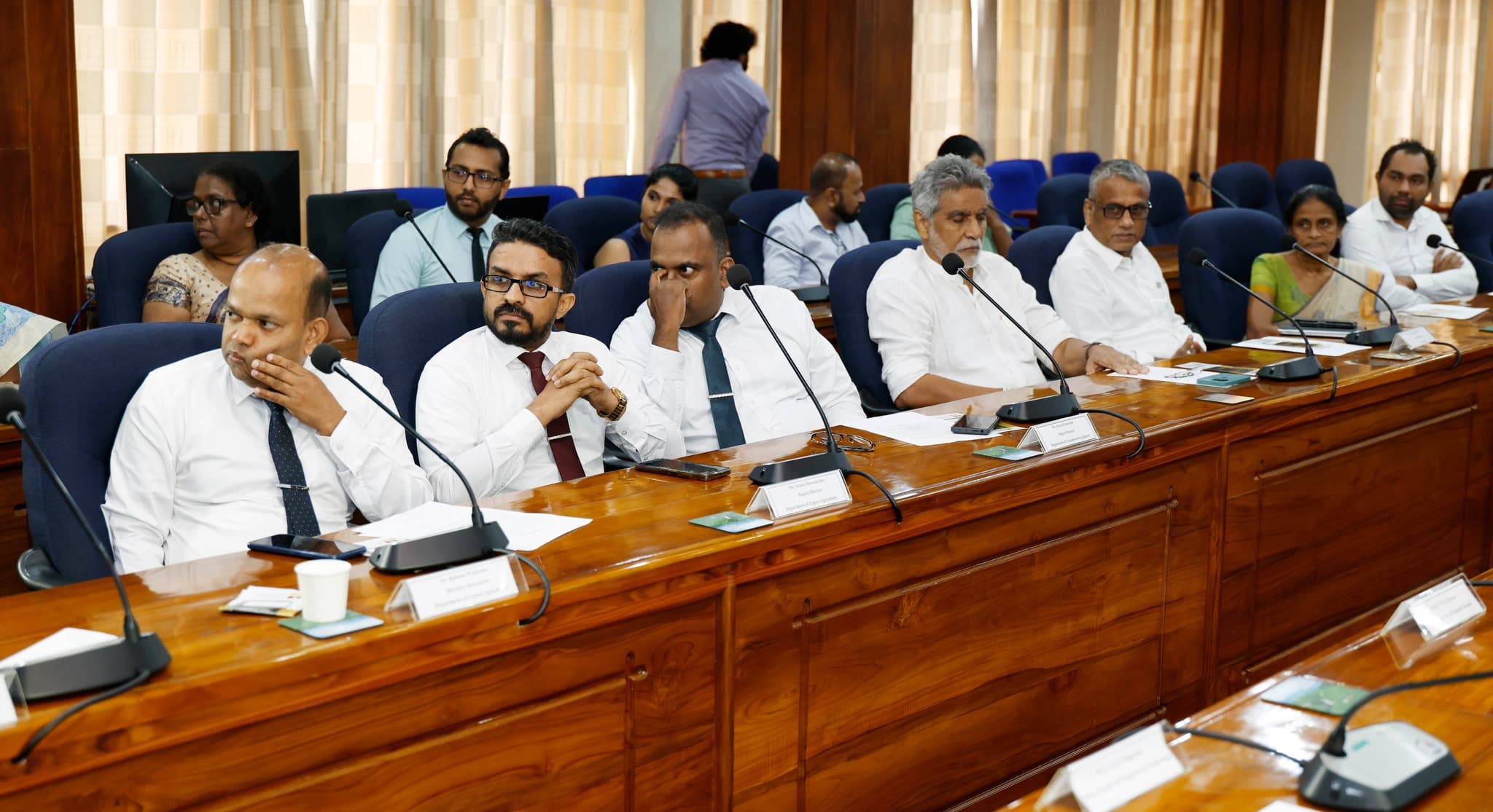 Official meeting at the Open University of Sri Lanka